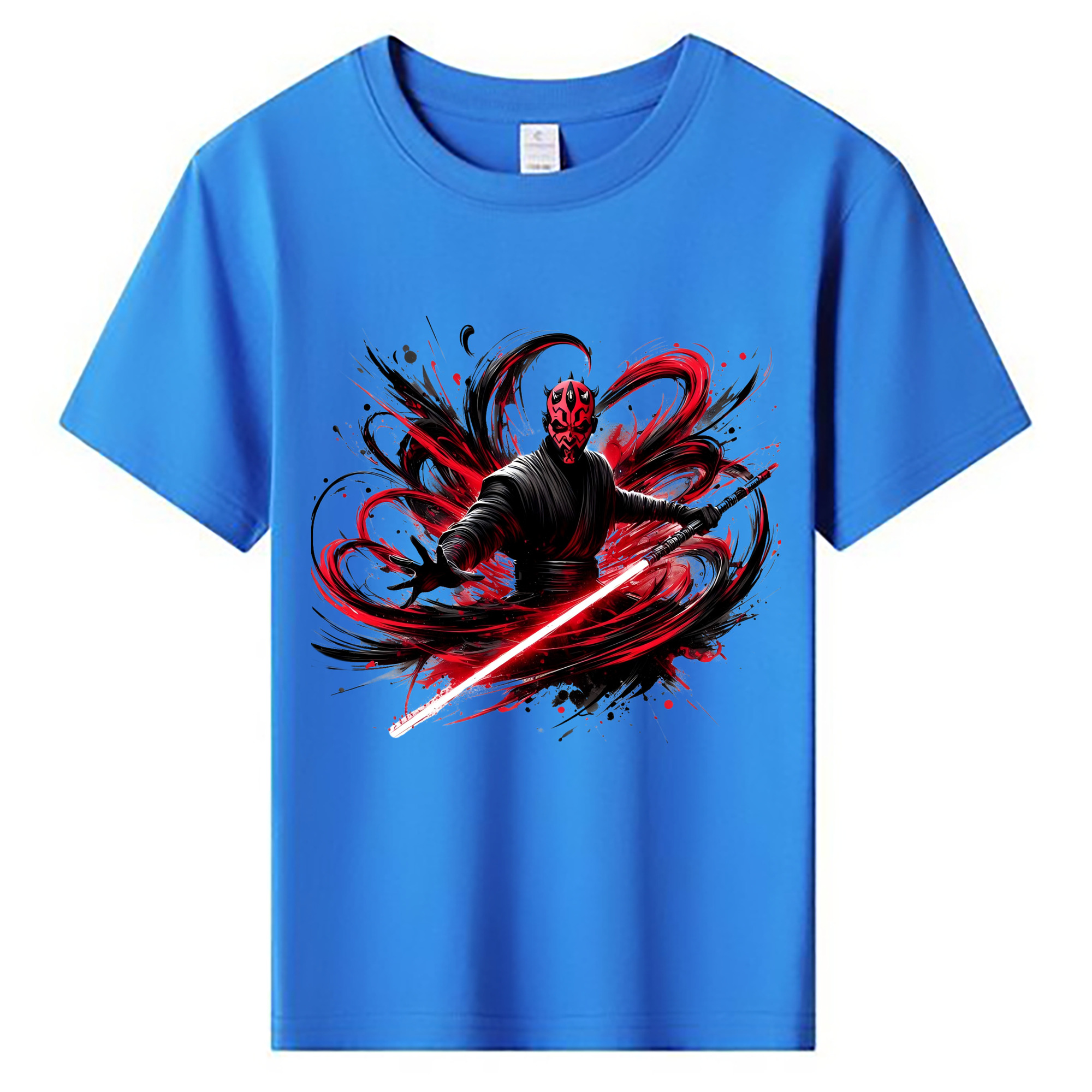 （画像用） スター・ウォーズ Star Wars 綿100％キッズTシャツ（フロントプリント）